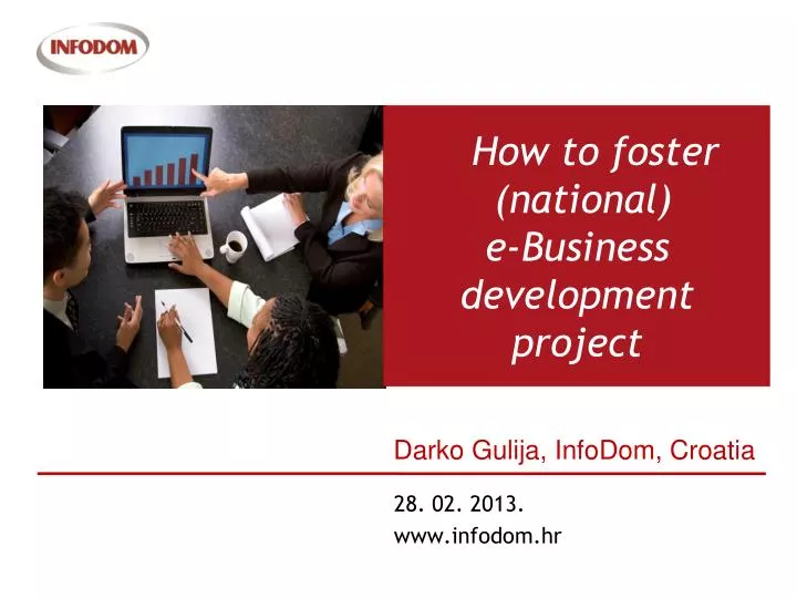 how to foster national e business development project