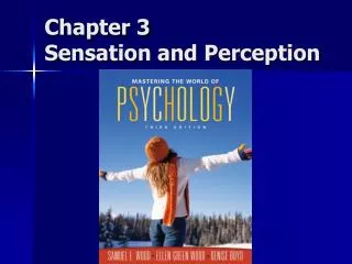 Chapter 3 Sensation and Perception