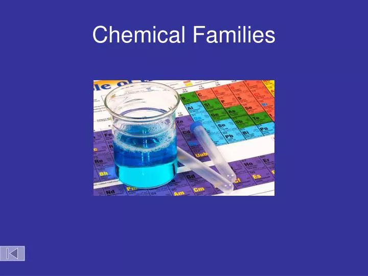 chemical families