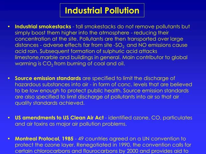 PPT - Industrial Pollution PowerPoint Presentation, Free Download - ID ...