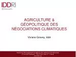 Institut du développement durable et des relations internationales - slide 1