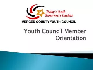 Youth Council Member Orientation