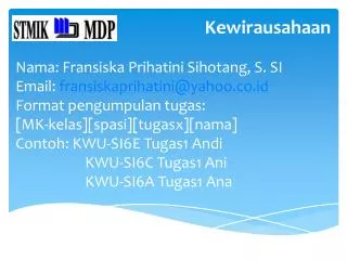 kewirausahaan