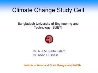 Climate Change Study Cell