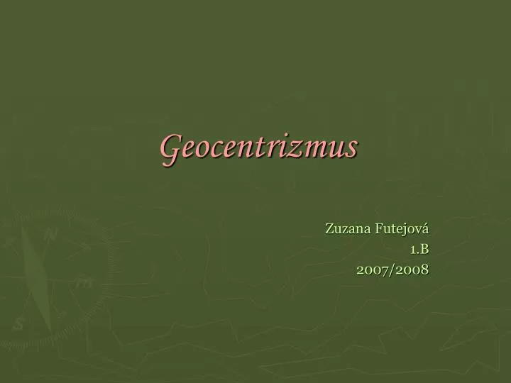 geocentrizmus