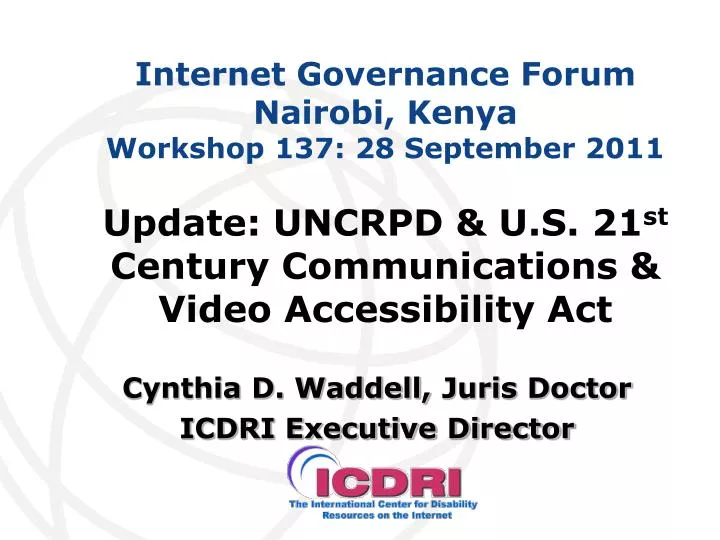 internet governance forum nairobi kenya workshop 137 28 september 2011