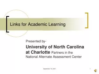 Links for Academic Learning