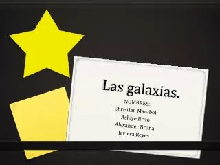 las galaxias
