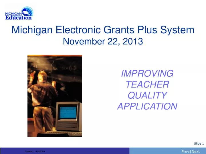 michigan electronic grants plus system november 22 2013