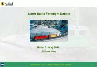 North Baltic Foresight Debate
