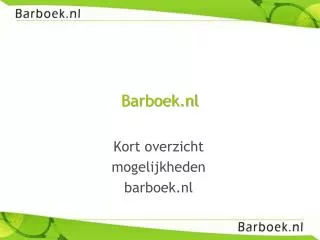 barboek nl