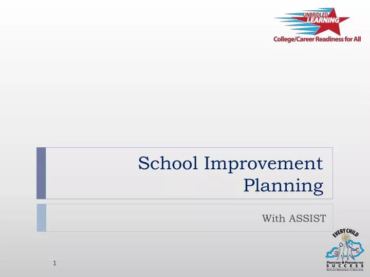 school improvement planning