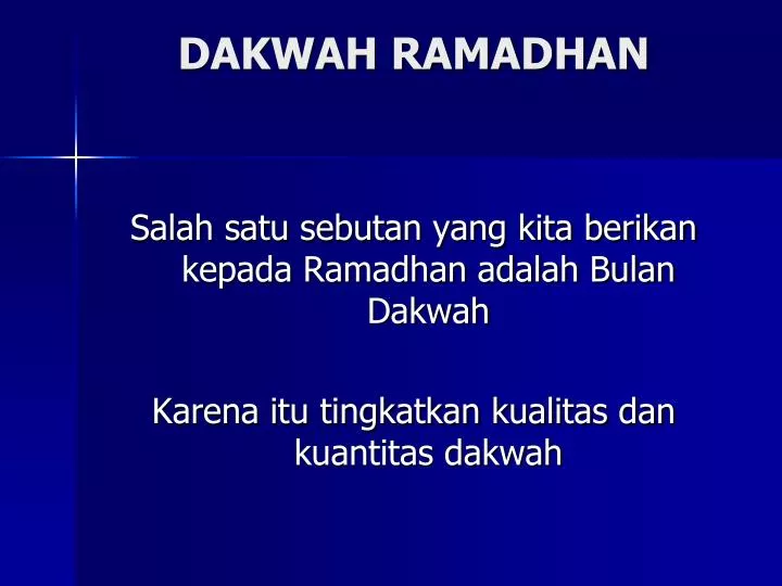 dakwah ramadhan