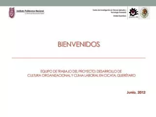 bienvenidos