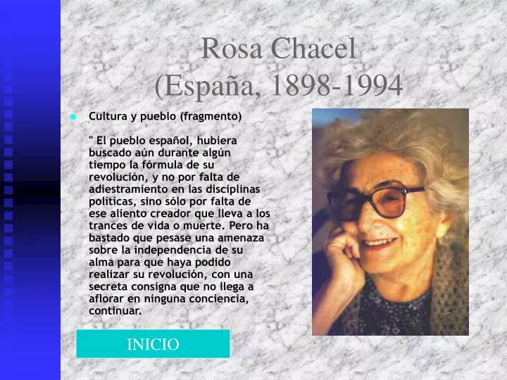 rosa chacel espa a 1898 1994