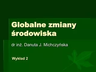 globalne zmiany rodowiska