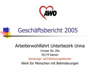 gesch ftsbericht 2005