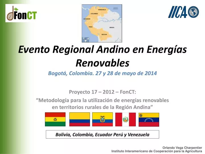 evento regional andino en energ as renovables bogot colombia 27 y 28 de mayo de 2014