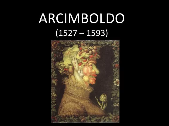 arcimboldo 1527 1593
