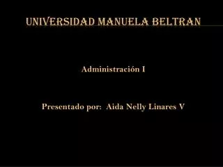 universidad manuela beltran