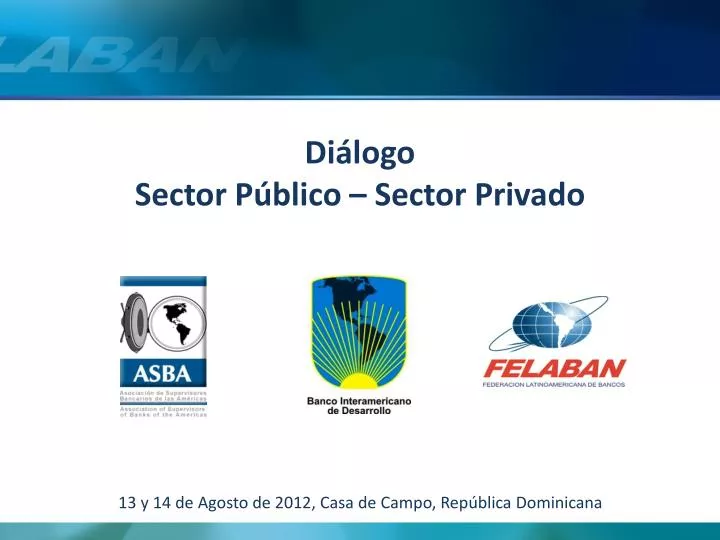 di logo sector p blico sector privado