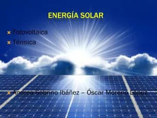 energ a solar