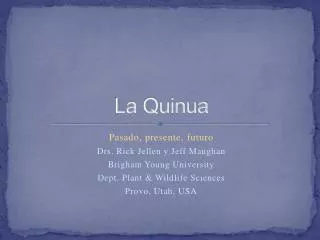 la quinua