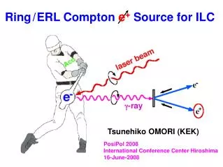 Ring / ERL Compton e + Source for ILC