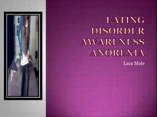 Eating Disorder Awareness Anorexia