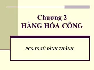 ch ng 2 h ng h a c ng