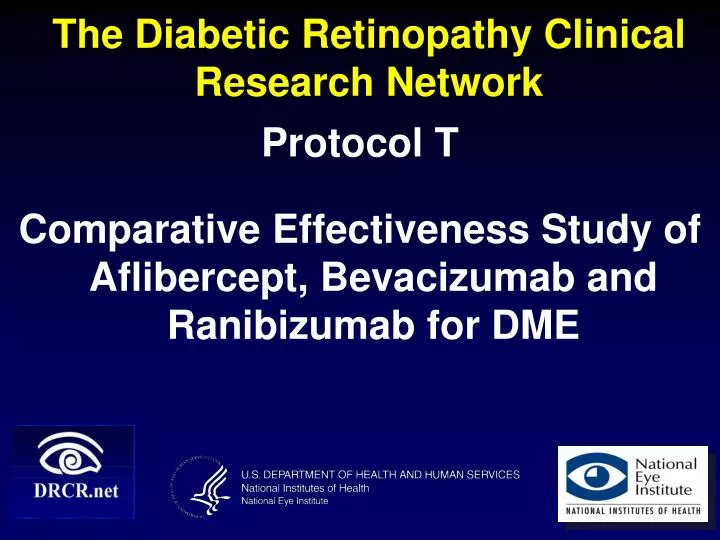 the diabetic retinopathy clinical research network