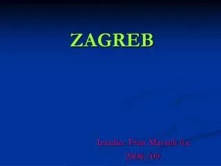 zagreb