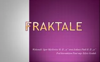 fraktale