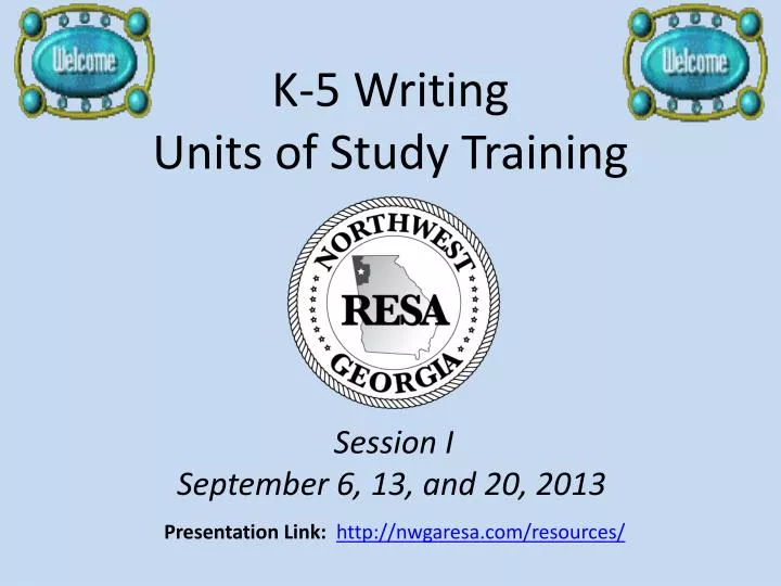 k 5 writing units of study training