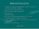 PRESENTACION - slide 1