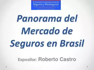 panorama del mercado de seguros en brasil