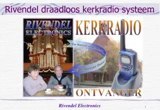 Rivendel draadloos kerkradio systeem