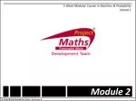 Module 2 - slide 1