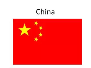 China