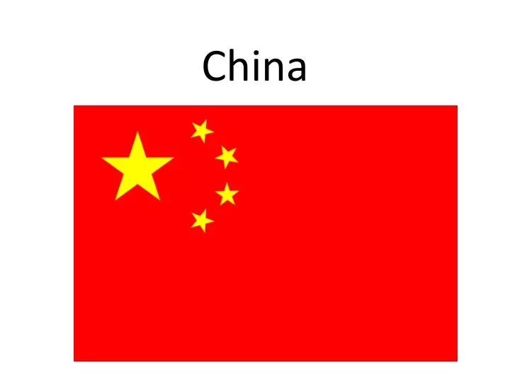 china