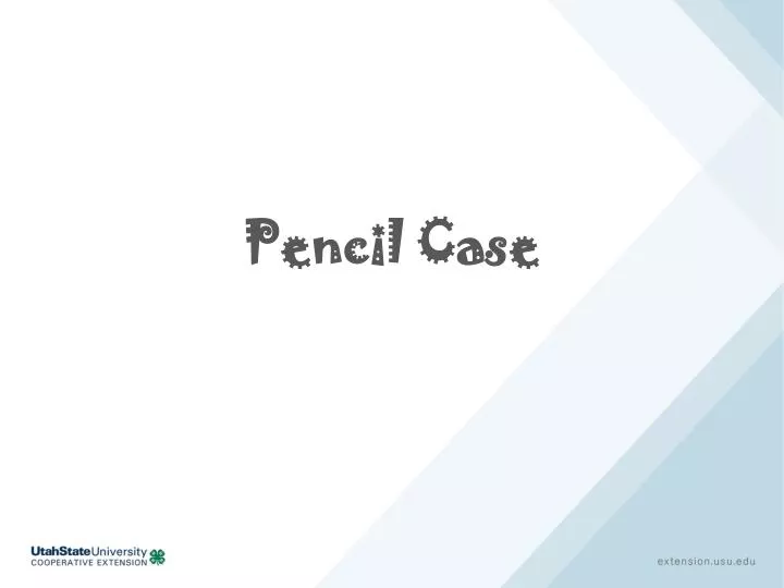 pencil case