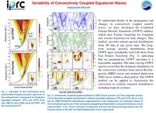 Variability of Convectively Coupled Equatorial Waves