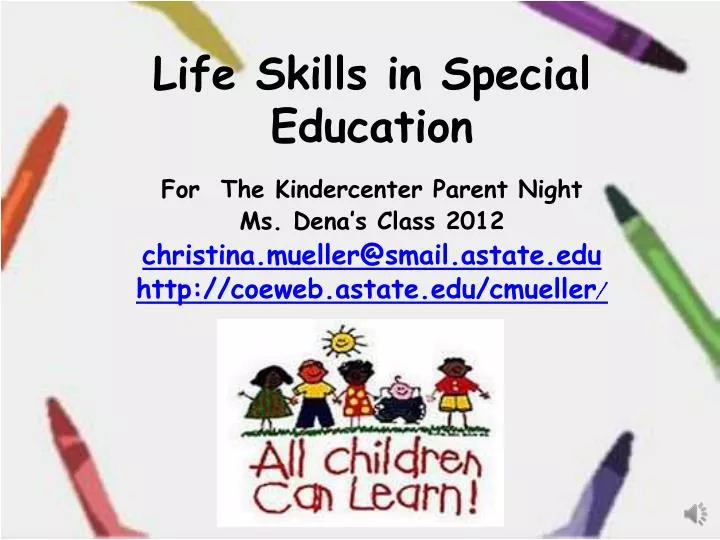 life skills in special education