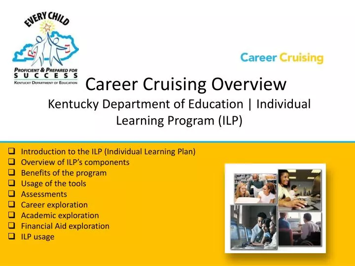 career cruising overview kentucky department of education individual learning program ilp