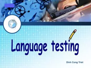 Language testing