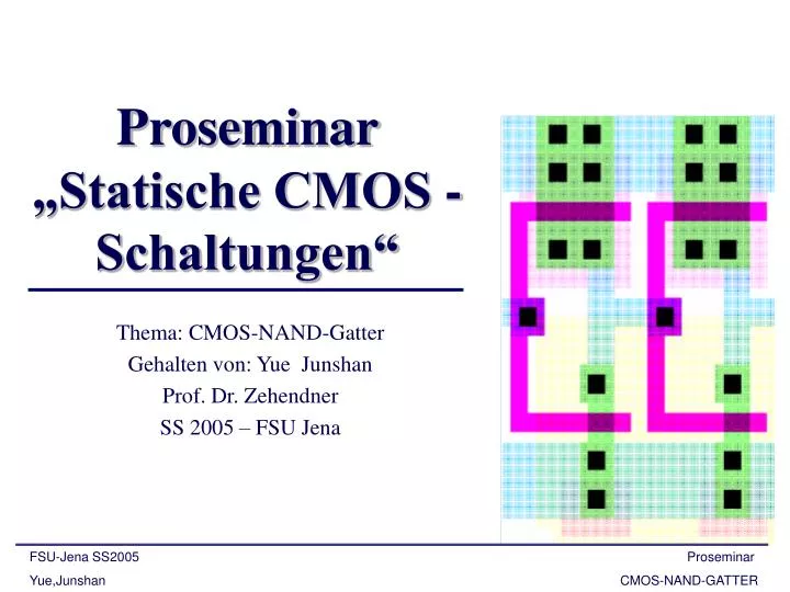 proseminar statische cmos schaltungen