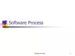 Software Process - slide 1