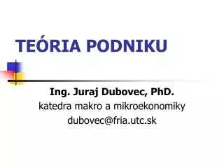 te ria podniku