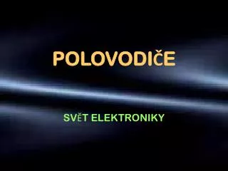 polovodi e