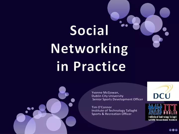 social networking in practice